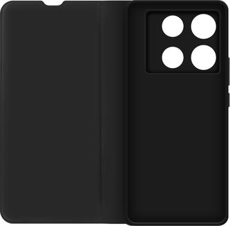 Чехол-книжка Krutoff Magnet Book для Infinix Note 40 Pro Black