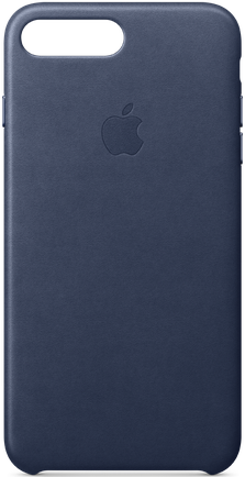 Клип-кейс Apple Leather Case для iPhone 7/8 Plus Тёмно-синий