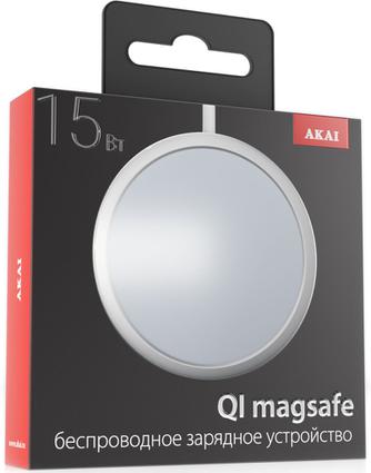 Беспроводное зарядное устройство Akai CH-6W03 Qi White