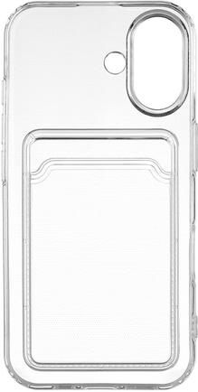 Клип-кейс Rocket Clear Plus для Apple iPhone 16 Transparent