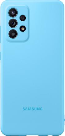 Клип-кейс Samsung Silicone Cover A52 Blue