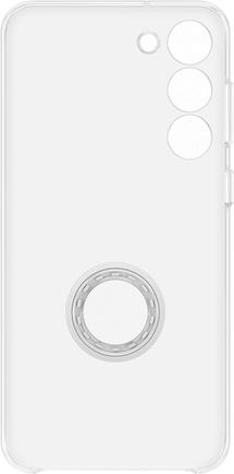 Клип-кейс Samsung Clear Gadget Case S23+ c кольцом-подставкой Transparent