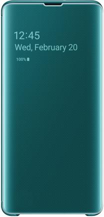 Чехол-книжка Samsung Clear View S10+ Green