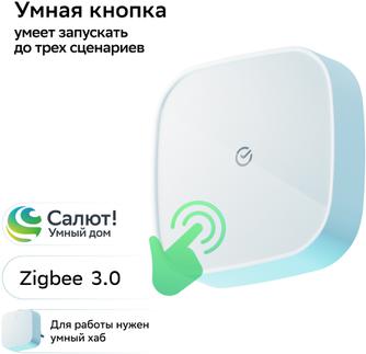Умная кнопка Sber SBDV-00032 белая