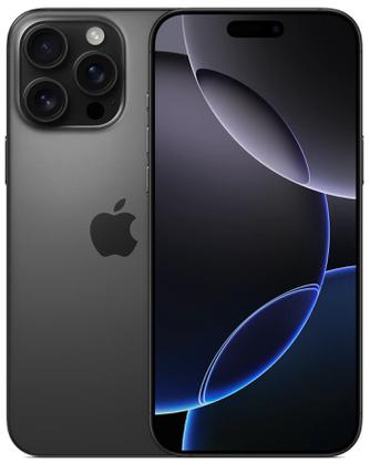 Смартфон Apple iPhone 16 Pro Max 512GB Black Titanium (Nano+eSIM, без RuStore)