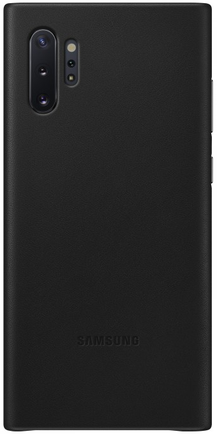 Клип-кейс Samsung Leather Cover Note 10+ Black