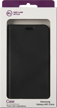 Чехол-книжка Red Line для Samsung Galaxy A01 Core Black