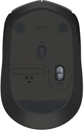 Мышь Logitech M170 беспроводная Gray