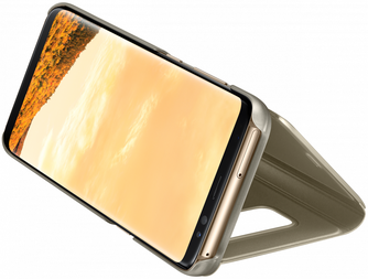 Чехол-книжка Samsung Clear View S8 Gold
