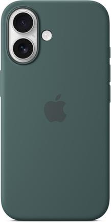 Клип-кейс Apple Silicone Case with MagSafe для Apple iPhone 16 Lake Green