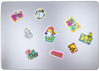 Стикеры «Новогодние окошки»