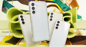 Клип-кейс VLP Crystal Case для Samsung Galaxy A15 прозрачный
