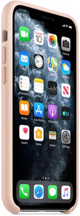 Клип-кейс Apple Silicone Case для iPhone 11 Pro «Розовый песок»