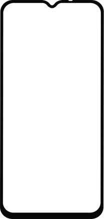 Защитное стекло Krutoff Full Glue Premium для Samsung Galaxy A15 Black