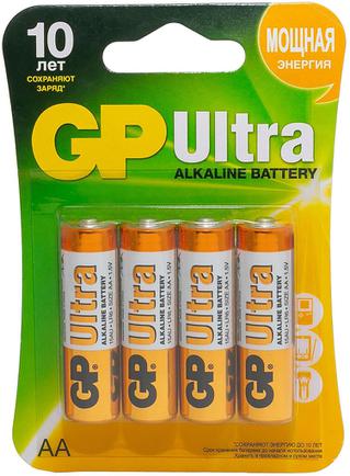 Батарейки GP Ultra Alkaline AA (4 шт)