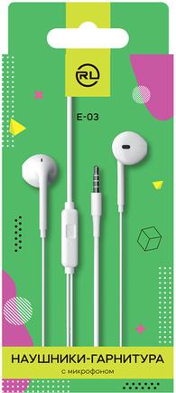 Наушники Red Line E03 White