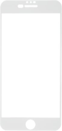 Защитное стекло Corning Full Screen для Apple iPhone 6/7/8 Plus White