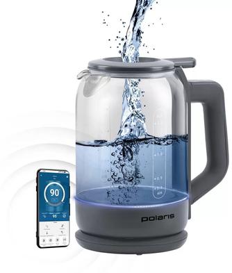 Чайник Polaris PWK 1720CGLD Wi–Fi IQ Home Gray