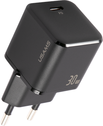 Зарядное устройство Usams US-CC148 T45 30W USB-C Black