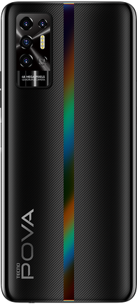 Смартфон TECNO Pova 2 128GB Dazzle Black