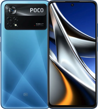 Смартфон POCO X4 Pro 5G 256GB Laser Blue