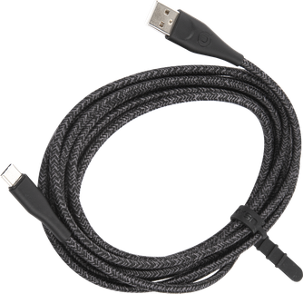 Кабель Usams SJ398 USB to USB-C 3m Black