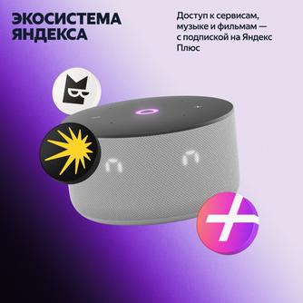 Умная колонка Яндекс Станция Мини 3 Серая