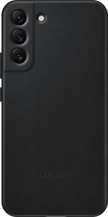 Клип-кейс Samsung Leather Cover S22+ Black