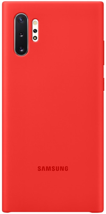 Клип-кейс Samsung Silicone Cover Note 10+ Red