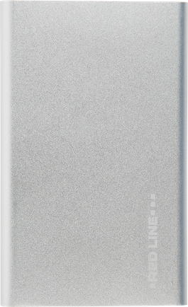 Портативное зарядное устройство Red Line J01 Silver