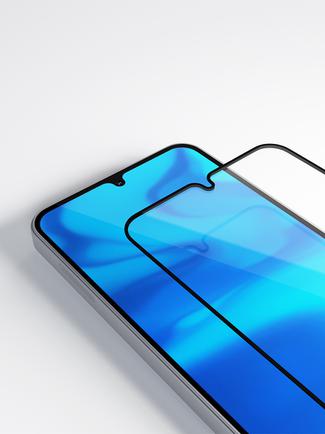 Защитное стекло VLP A-Glass для Samsung Galaxy A15/A25 Black