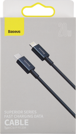 Кабель Baseus Superior Series CATLYS-A03 USB-C to Apple Lightning 1m Blue