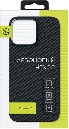 Клип-кейс Red Line Carbon для Apple iPhone 15 Gray