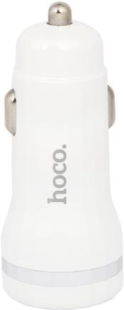 Автомобильное зарядное устройство Hoco Z27 0L-00041346 White