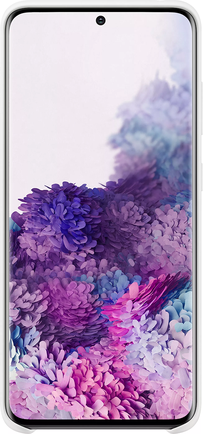 Клип-кейс Samsung Silicone Cover S20 White