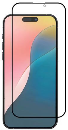 Защитное стекло uBear Extreme Nano Shield Privacy для Apple iPhone 16 Black