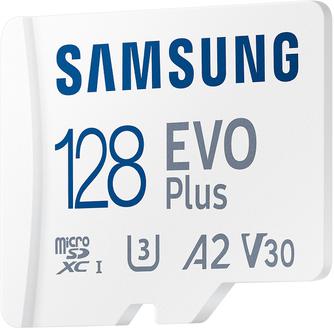 Карта памяти Samsung Evo Plus MB-MC128SA/EU microSDXC U3 128GB с адаптером