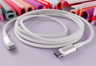 Кабель VLP Diamond Cable USB-C to USB-C 1.2m White