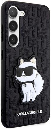 Клип-кейс Karl Lagerfeld Monogram NFT Choupette для Samsung Galaxy S23 Black