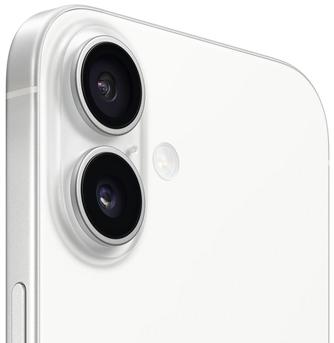 Смартфон Apple iPhone 16 256GB White (Nano+eSIM)