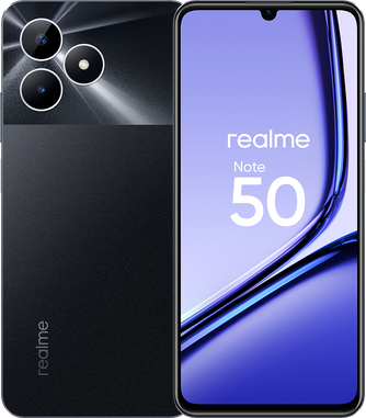 Смартфон realme Note 50 4/128GB Чёрный