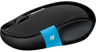 Комплект клавиатура и мышь Microsoft Sculpt Comfort Black