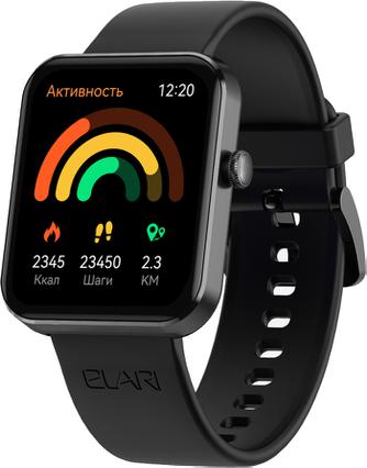 Умные часы Elari Lite Black