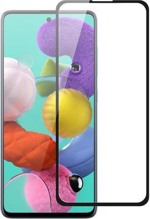 Защитное стекло Onext Full Glue для Samsung Galaxy A51 Black