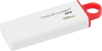 USB-накопитель Kingston DataTraveler G4 32GB White