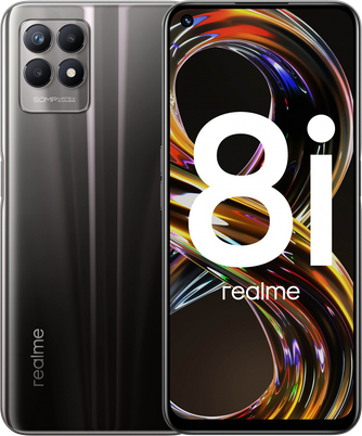 Смартфон Realme 8i 128GB Space Black
