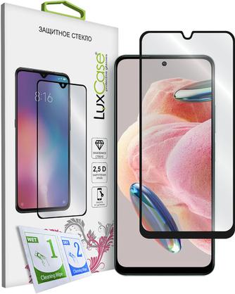 Защитное стекло LuxCase для Xiaomi Redmi Note 12 Black