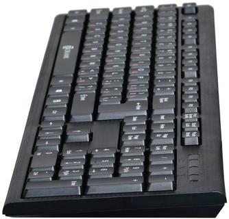 Клавиатура проводная Oklick 120M Black