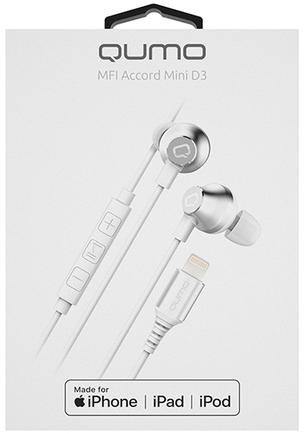 Наушники Qumo MFI Accord Mini D3 White