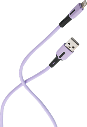 Кабель Usams SJ431 USB to Apple Lightning 1m Purple